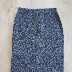 Esprit Black and White Pencil Skirt